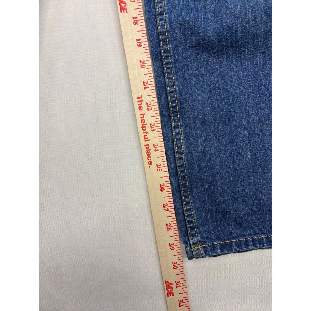 Rocawear baggy wide-leg jeans, vintage Y2K hip-hop size Youth 18 ( 28 x 30 ) - Picture 12 of 13